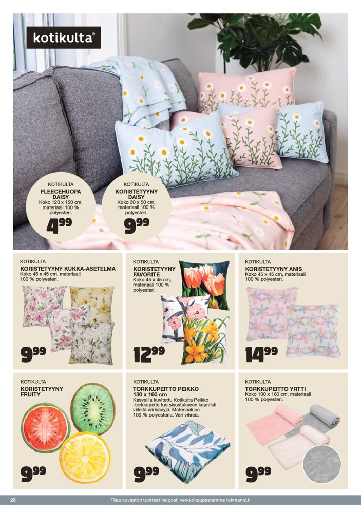 Tokmanni Tokmanni Kesäkuvasto 2026 sivu 28